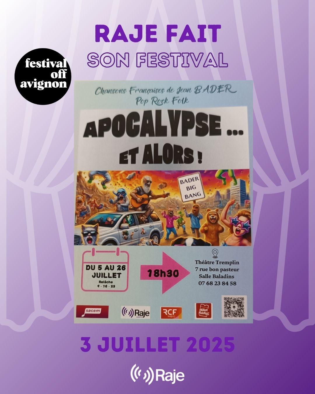 RAJE FAIT SON FESTIVAL JOUR #3 Marion Fullana pour APOCALYPSE ET ALORS !